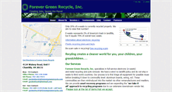 Desktop Screenshot of forevergreenrecycle.com